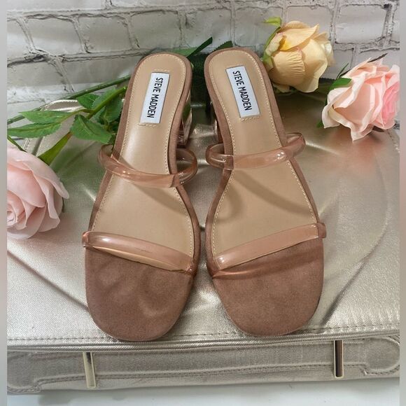 Steve Madden Women's Tan Sandals - Picture 2 of 6